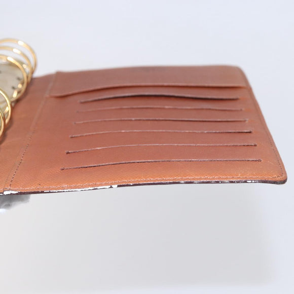 LOUIS VUITTON Monogram Agenda MM Day Planner Cover R20105 LV Auth 154870