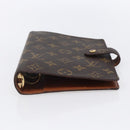 LOUIS VUITTON Monogram Agenda MM Day Planner Cover R20105 LV Auth 154870-7