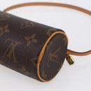 LOUIS VUITTON Monogram Papillon Pouch LV Auth 154871M-15