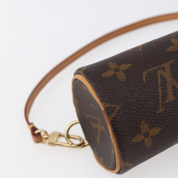 LOUIS VUITTON Monogram Papillon Pouch LV Auth 154871M