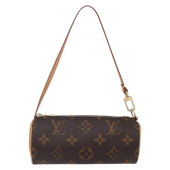 LOUIS VUITTON Monogram Papillon Pouch LV Auth 154871M