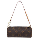 LOUIS VUITTON Monogram Papillon Pouch LV Auth 154871M-2