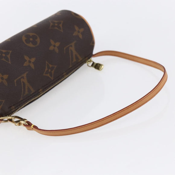 LOUIS VUITTON Monogram Papillon Pouch LV Auth 154871M