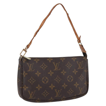 LOUIS VUITTON Monogram Pochette Accessoires Pouch M51980 LV Auth 154873