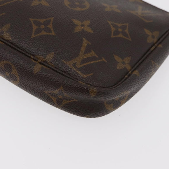 LOUIS VUITTON Monogram Pochette Accessoires Pouch M51980 LV Auth 154873