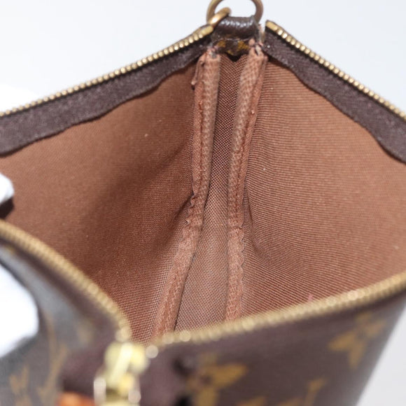 LOUIS VUITTON Monogram Pochette Accessoires Pouch M51980 LV Auth 154873