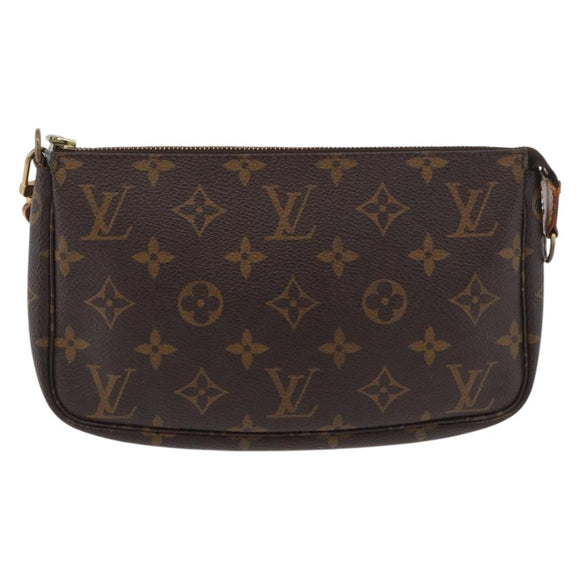 LOUIS VUITTON Monogram Pochette Accessoires Pouch M51980 LV Auth 154873