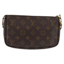 LOUIS VUITTON Monogram Pochette Accessoires Pouch M51980 LV Auth 154873-2