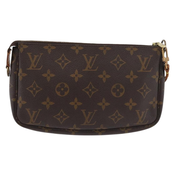 LOUIS VUITTON Monogram Pochette Accessoires Pouch M51980 LV Auth 154873