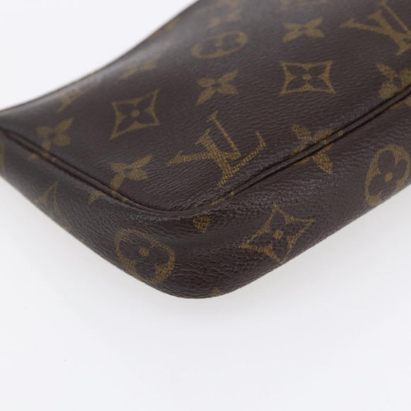 LOUIS VUITTON Monogram Pochette Accessoires Pouch M51980 LV Auth 154874
