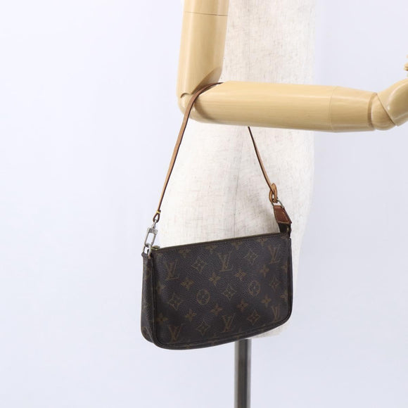LOUIS VUITTON Monogram Pochette Accessoires Pouch M51980 LV Auth 154874