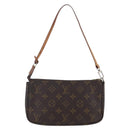 LOUIS VUITTON Monogram Pochette Accessoires Pouch M51980 LV Auth 154874-2