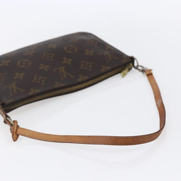 LOUIS VUITTON Monogram Pochette Accessoires Pouch M51980 LV Auth 154874