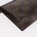 LOUIS VUITTON Monogram Poche Toilette 15 Pouch M47546 LV Auth 154878-15