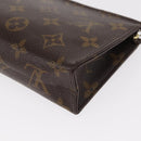 LOUIS VUITTON Monogram Poche Toilette 15 Pouch M47546 LV Auth 154878-16