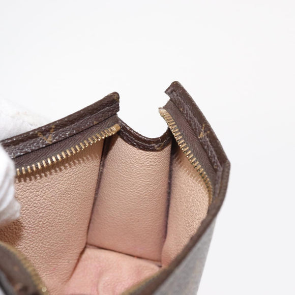 LOUIS VUITTON Monogram Poche Toilette 15 Pouch M47546 LV Auth 154878