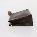 LOUIS VUITTON Monogram Poche Toilette 15 Pouch M47546 LV Auth 154878-4
