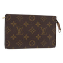 LOUIS VUITTON Monogram Bucket PM Accessory Pouch LV Auth 154880-1
