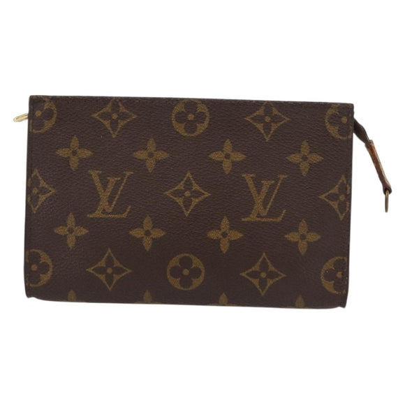 LOUIS VUITTON Monogram Bucket PM Accessory Pouch LV Auth 154880