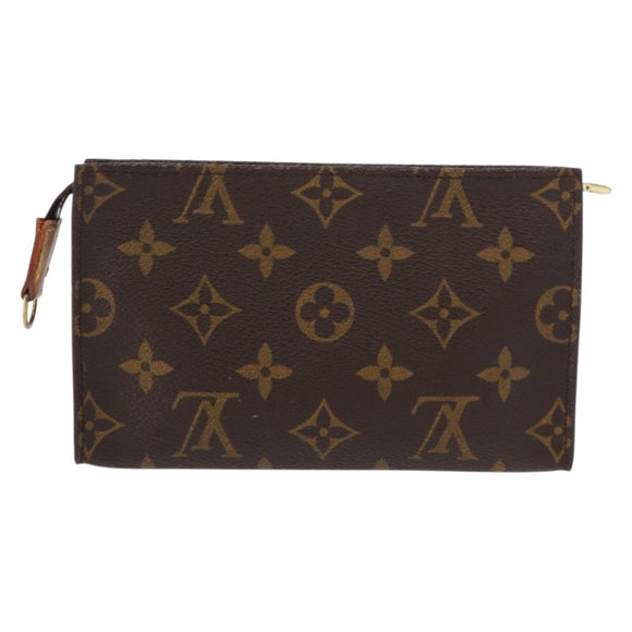 LOUIS VUITTON Monogram Bucket PM Accessory Pouch LV Auth 154881