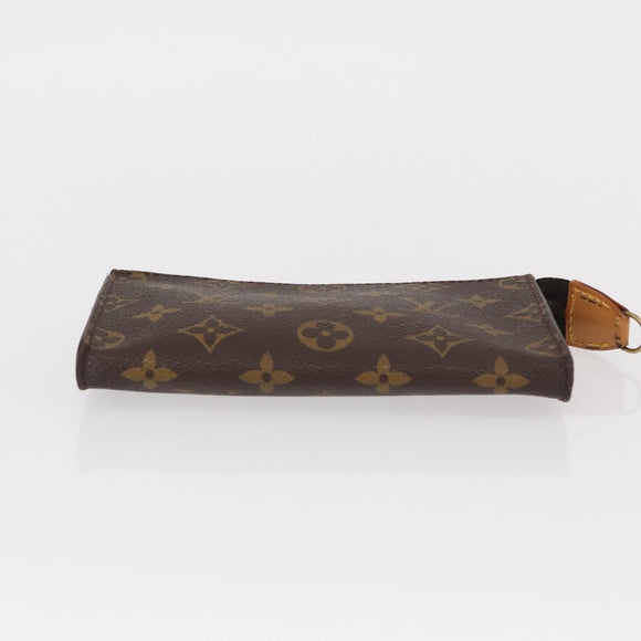 LOUIS VUITTON Monogram Bucket PM Accessory Pouch LV Auth 154881