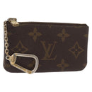 LOUIS VUITTON Monogram Pochette Cles Coin Purse M60033 LV Auth 154883-1