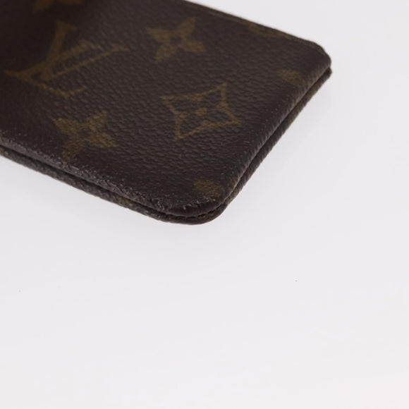 LOUIS VUITTON Monogram Pochette Cles Coin Purse M60033 LV Auth 154883