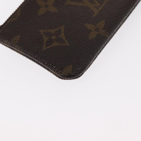 LOUIS VUITTON Monogram Pochette Cles Coin Purse M60033 LV Auth 154883