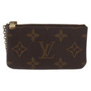 LOUIS VUITTON Monogram Pochette Cles Coin Purse M60033 LV Auth 154883-13