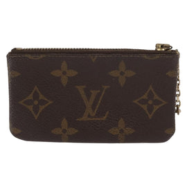 LOUIS VUITTON Monogram Pochette Cles Coin Purse M60033 LV Auth 154883 - 0