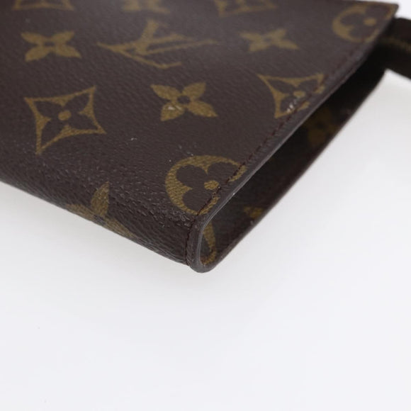 LOUIS VUITTON Monogram Bucket PM Accessory Pouch LV Auth 154884