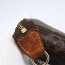LOUIS VUITTON Monogram T&B Mini Pochette Accessoires Pouch M60153 LV Auth 154886-9