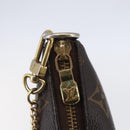 LOUIS VUITTON Monogram T&B Mini Pochette Accessoires Pouch M60153 LV Auth 154886-10