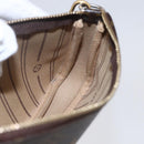 LOUIS VUITTON Monogram T&B Mini Pochette Accessoires Pouch M60153 LV Auth 154886-19