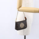LOUIS VUITTON Monogram T&B Mini Pochette Accessoires Pouch M60153 LV Auth 154886-21