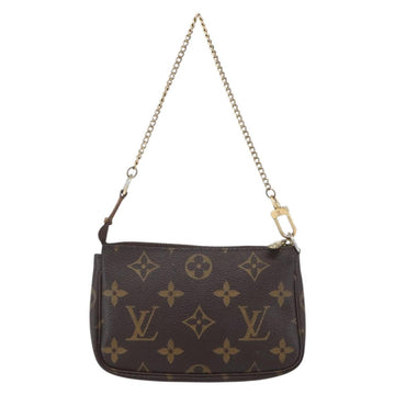 LOUIS VUITTON Monogram T&B Mini Pochette Accessoires Pouch M60153 LV Auth 154886 - 0