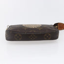 LOUIS VUITTON Monogram T&B Mini Pochette Accessoires Pouch M60153 LV Auth 154886-5