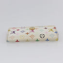 LOUIS VUITTON Monogram Multicolor Multicles 4 Key Case White M93731 Auth 154888-6