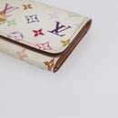 LOUIS VUITTON Monogram Multicolor Multicles 4 Key Case White M93731 Auth 154888-8