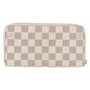 LOUIS VUITTON Damier Azur Zippy Wallet Long Wallet N60019 LV Auth 154889-3