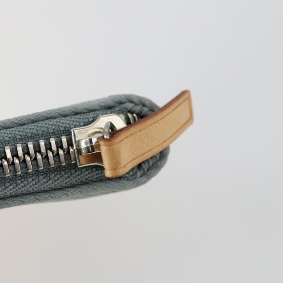 LOUIS VUITTON LV Cup Compact Wallet & Compass Necklace Set Nylon Auth 154890