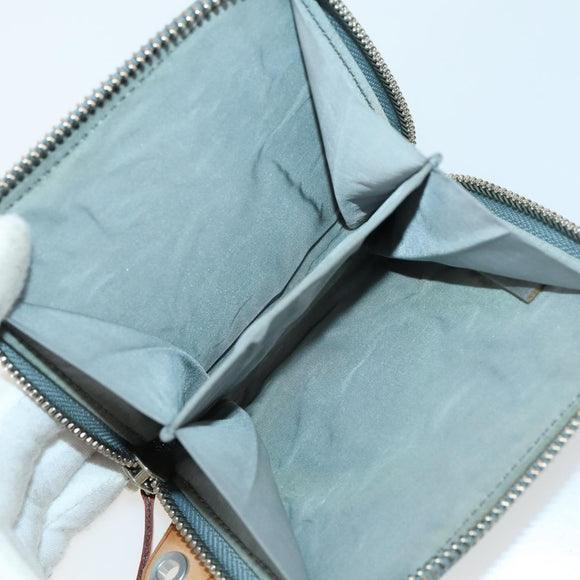 LOUIS VUITTON LV Cup Compact Wallet & Compass Necklace Set Nylon Auth 154890