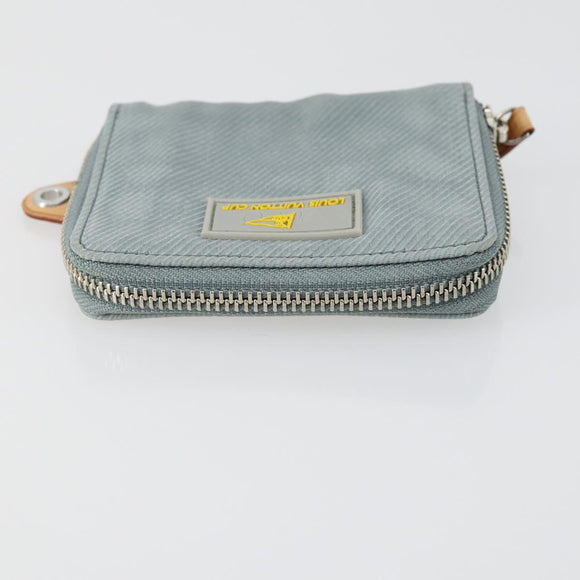 LOUIS VUITTON LV Cup Compact Wallet & Compass Necklace Set Nylon Auth 154890