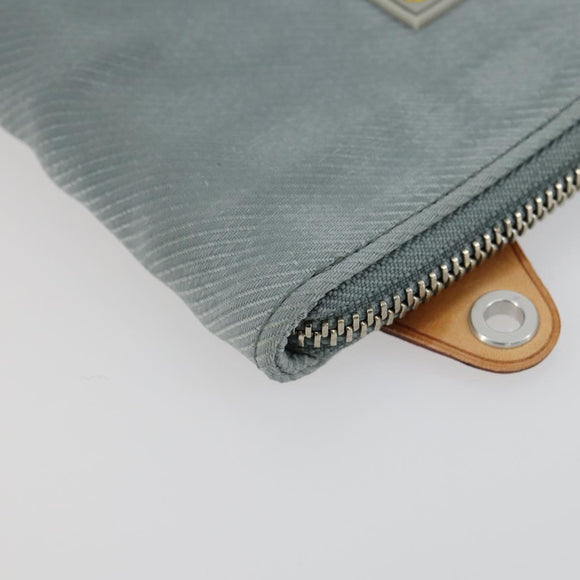 LOUIS VUITTON LV Cup Compact Wallet & Compass Necklace Set Nylon Auth 154890