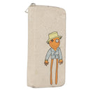 LOUIS VUITTON Monogram Empreinte Zippy Wallet Vertical Neige M80337 Auth 154891-1