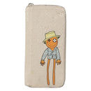 LOUIS VUITTON Monogram Empreinte Zippy Wallet Vertical Neige M80337 Auth 154891-13