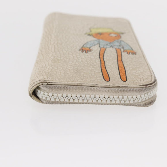 LOUIS VUITTON Monogram Empreinte Zippy Wallet Vertical Neige M80337 Auth 154891