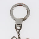 LOUIS VUITTON Monogram Porte Cles Pastille metal Silver M65381 LV Auth 154894-4