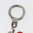 LOUIS VUITTON Monogram Porte Cles Pastille metal Silver M65381 LV Auth 154894-5