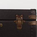 LOUIS VUITTON Taiga President Briefcase Acajou LV Auth 154896-18